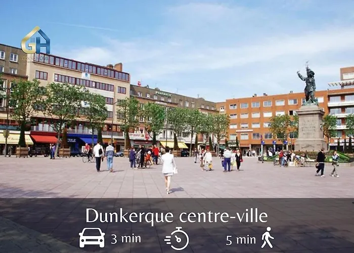 Appartement Plum - Centre Dunkirk